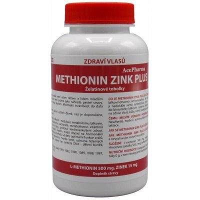 AcePharma Methionin Zink Plus 100 tobolek – Hledejceny.cz