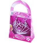 Korunka Princezna s náušnicemi růžová – Zboží Dáma