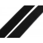 Suchý zip háček + plyš samolepicí šíře 30 mm Varianta: černá, Balení: 1 m – Hledejceny.cz