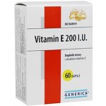 Generica Vitamin E 200 I.U. 60 kapslí – Hledejceny.cz