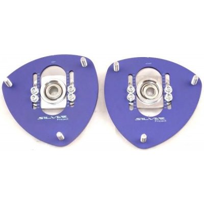 Pillowball Přední horní uložení tlumičů Top Mounts Silver Project Subaru Impreza GC8 92-00 – Hledejceny.cz