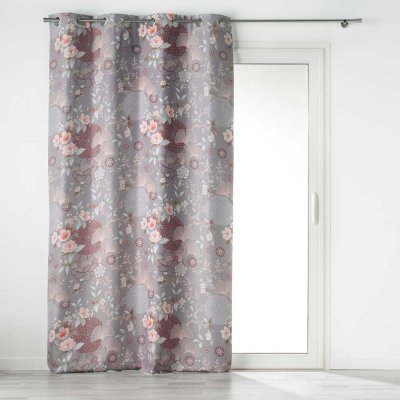 douceur d'intérieur Šedý zatemňovací závěs z mikrovlákna 135x260 cm Yokahama – douceur d'intérieur – Zboží Mobilmania