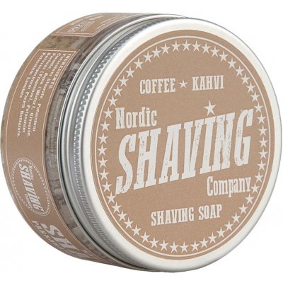 Nordic Shaving Company Kahvi mýdlo na holení 80 g