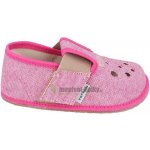 Pegres barefoot pantofle BF03 růžová – Zboží Dáma