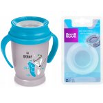 LOVI hrníček 360 Junior s úchyty Indian modrý 250 ml – Zboží Dáma