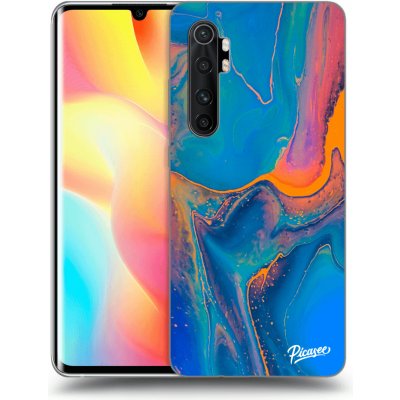 Pouzdro Picasee silikonové Xiaomi Mi Note 10 Lite - Rainbow čiré – Zboží Mobilmania