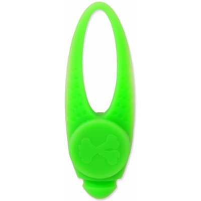 Dog Fantasy Světýlko na obojek svítítko svítící/blikající, 8 cm zelená – Sleviste.cz