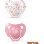 Suavinex anatomický silikon Memories růžová 2 ks – Sleviste.cz