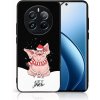 Pouzdro a kryt na mobilní telefon Realme PROTEMIO 89890 MY ART s vánočním designem Realme 12 Pro 5G / 12 Pro+ 5G LET IT SNOW (075)