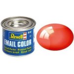 Revell Barva emailová 731 32731 transparentní červená red clear – Zboží Mobilmania