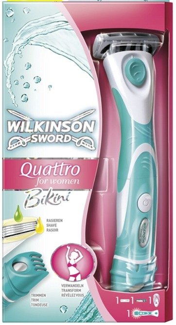 Wilkinson Sword Quattro for Women Bikini od 373 Kč - Heureka.cz