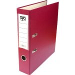 Auro Pořadač A4 plastový, 7, 5 cm páka PVC vínový – Zboží Živě