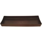 TMX miska pod truhlík hladká 40 cm hnědá – Zboží Dáma