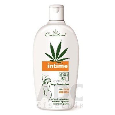 Cannaderm Intime emulze pro intimní hygienu 200 ml – Zboží Mobilmania