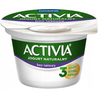 Activia Jogurt bílý bez laktózy 165 g – Hledejceny.cz