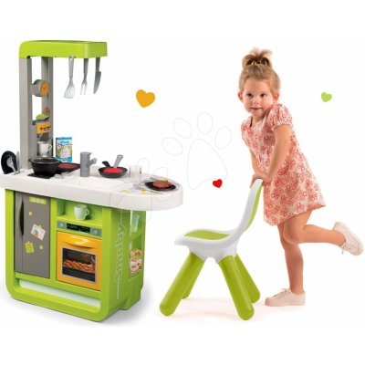 Smoby Set kuchyňka Cherry se zvuky a židle pro děti KidChair – Zboží Mobilmania