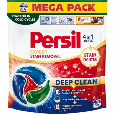 Persil Discs 4v1 Deep Clean Expert Stain Removal prací prostředek 54 PD – Zboží Mobilmania