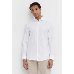 Hugo bavlněná košile slim s klasickým límcem 50500965 bílá