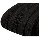 Zip spirálový 3 mm metráž - černý – Zboží Mobilmania