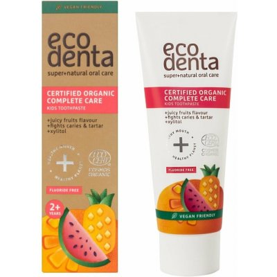 Ecodenta pro děti s příchutí šťavnatého ovoce Juicy Fruit Kids 75 ml – Hledejceny.cz