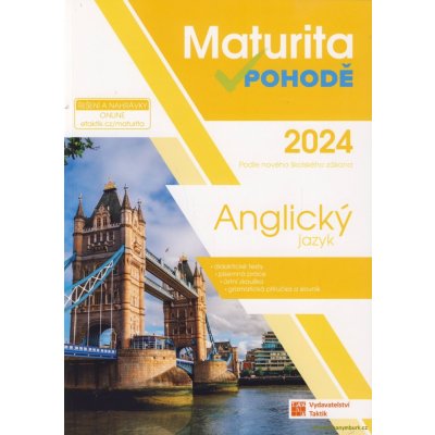 Anglický jazyk - Maturita v pohodě 2024 – Zboží Mobilmania