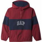 GAP Nylon Anorak vínová tmavě modrá – Zboží Dáma