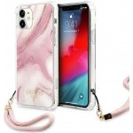 Pouzdro Guess Apple iPhone 12 mini růžové – Zboží Mobilmania