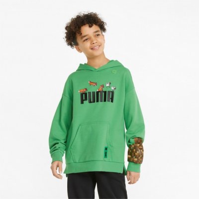 Puma x Minecraft Hoodie Kids 533436-87 – Sleviste.cz