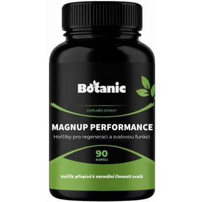 Botanic MagnUp Performance Hořčíky pro regeneraci a svalovou funkci 90 kapslí – Hledejceny.cz