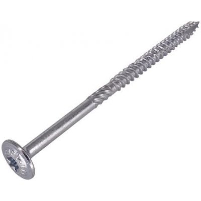HPM TEC RAPI-TEC SK PLUS 6,0x100/54+R - stavební vrut do dřeva, polozávit, pozink, talířová hlava, TORX T30 – Hledejceny.cz