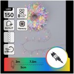 Aigostar B.V. LED Venkovní vánoční řetěz 150xLED/8 funkcí 10,3m IP44 multicolor B10303ABLW – Hledejceny.cz