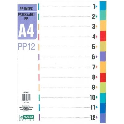 Roztřiďovač plastový ECO 1-12 – Hledejceny.cz