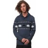 Pánský rolák Horsefeathers Hey Dude Sweater blue melange