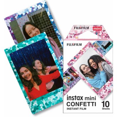 Fujifilm Instax Mini film 10ks Confetti – Zboží Mobilmania