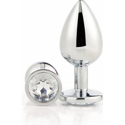 Dream Toys Gleaming Love Plug Silver Small – Zbozi.Blesk.cz