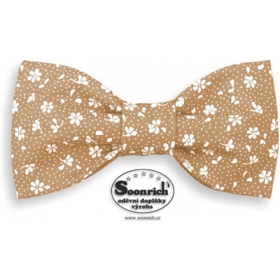 Soonrich bavlněný kytičky mob121 béžový – Zboží Dáma