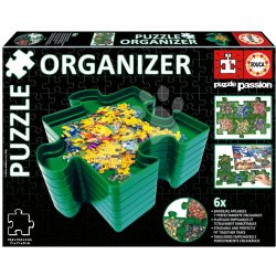 Educa Puzzle organizér Puzzle Sorter 6 stohovateľných priehradok na triedenie dielikov
