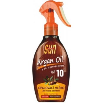 SunVital Argan Oil opalovací olej SPF10 MR 200 ml