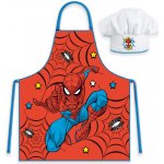 BrandMac Dětská zástěra s čepicí Spiderman Super Hero – Hledejceny.cz