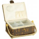 Bellatex BOX na šití hnědý - 24x17,5x13 cm – Sleviste.cz