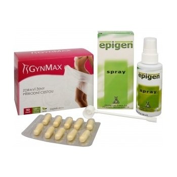 Sada Na Ženské pohlavní orgány Epigen Intimo 60 ml + Gynmax 90 kapslí