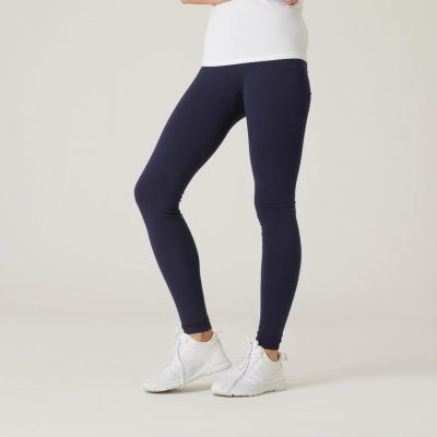 Nyamba dámské fitness legíny Fit+ 500 tmavě modré – Zboží Mobilmania