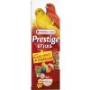 Vitamín a doplněk stravy pro ptáky VERSELE-LAGA Prestige Sticks tyčinky Canaries Fruit & Dandelion 60g