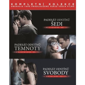 DVD Padesát odstínů - Kompletní kolekce