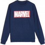 Marvel Mikina přes hlavu modrá – Zboží Dáma
