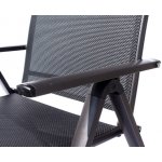 SUN GARDEN polohovací křeslo LONDON čer+antracit – Zboží Dáma