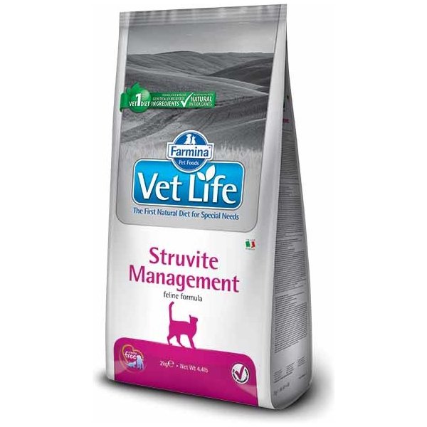 Krmivo pro kočky Vet Life Natural Cat Struvite Management 4 kg