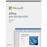 Microsoft Office 2024 pre domácnosti SK krabicová verzia EP2-06871 nová licencia – Zboží Živě