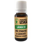 Dokonalá Láska 55 Při strachu a úzkosti podpůrná inhalace 10 ml – Hledejceny.cz