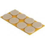 Walteco Filcové podložky, průměr 22mm, samolepicí, béžové, 8 ks , 85213 – Hledejceny.cz
